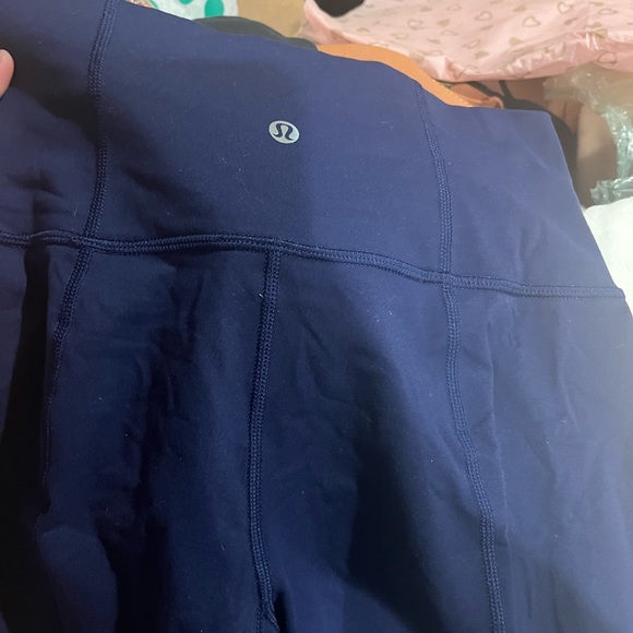 Lululemon Groove Pant Flare Nulu True Navy Size 6 - Picture 2 of 5